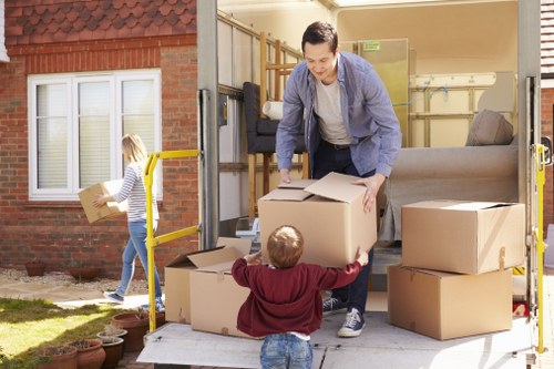A man and van service helping with a local move in Shepherds Bush