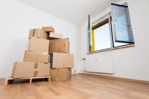 House removal team planning a move in Shepherds Bush
